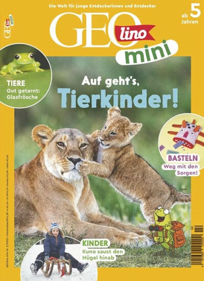 Geolino mini, cover. magazin