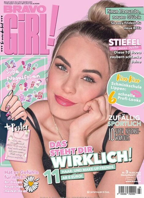Bravo Girl, Magazin, Cover