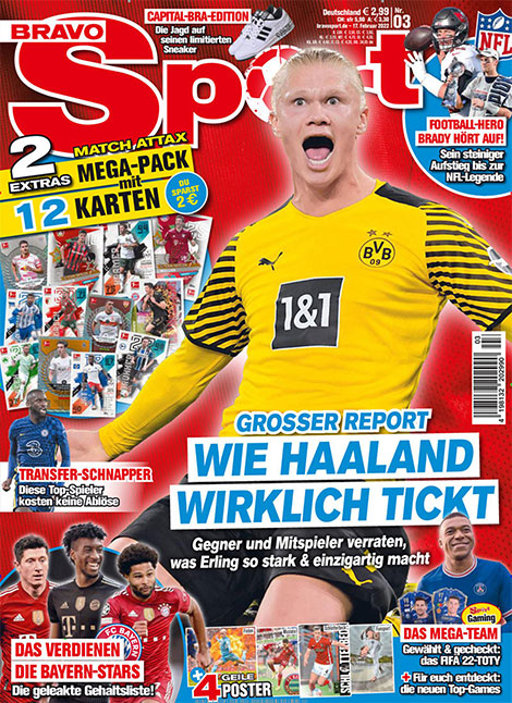 Bravo Sport, Magazin, Cover, Abo, Fussball