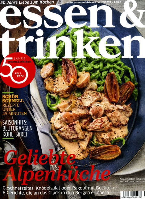 Magazin Cover, Essen & Trinken