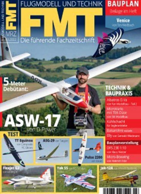Magazin Cover, FMT, FMT - FLUGMODELL UND TECHNIK