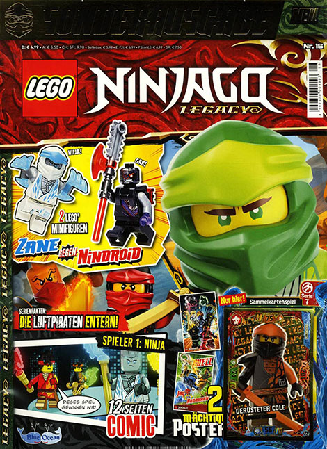 LEGO NINJAGO Legacy, Magazin Cover, Abo