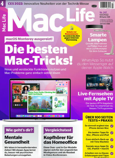 MacLife, Magazin Cover, Abo