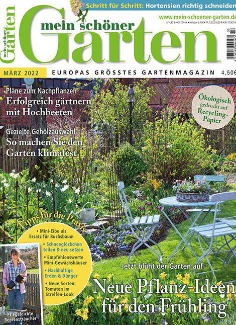 Mein schöner Garten, Abo, Magazin, Cover