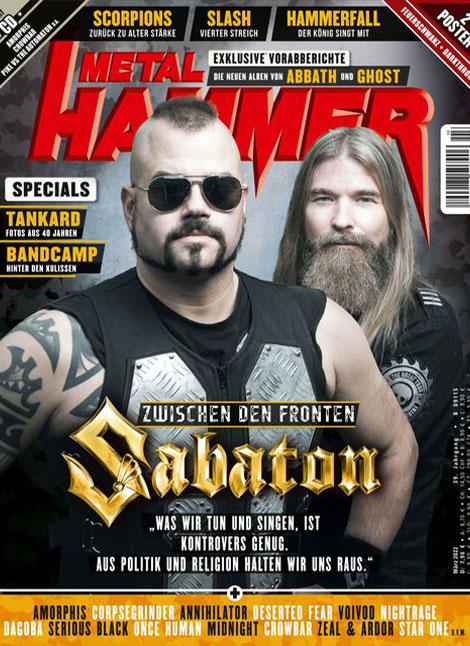 Metal Hammer mit CD, Abo, Magazin, Cover