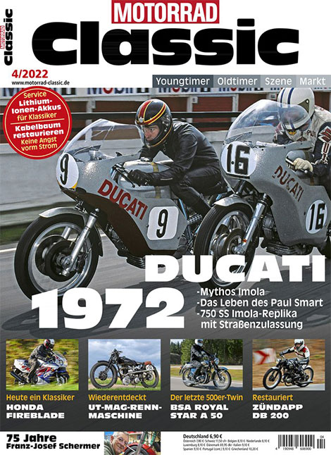 Motorrad Classic, Cover, Magazin, Abo