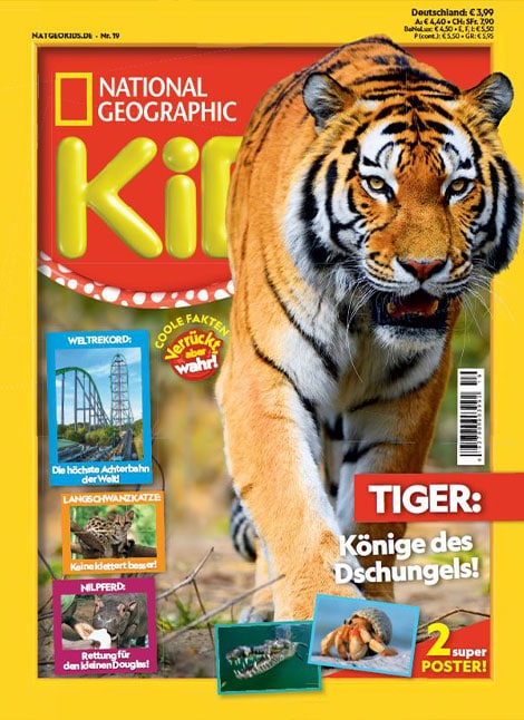 National Geographic Kids, Magazin, Abo, Cover