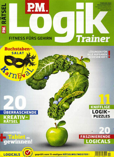 P.M. Logik Trainer, Magazin, Abo, 2022, Grün, Cover