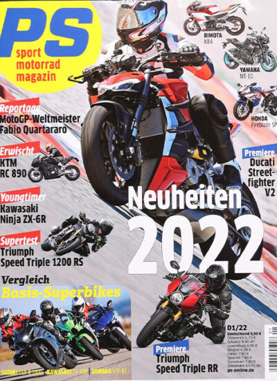 PS Motorrad, Magazin, Abo, Cover