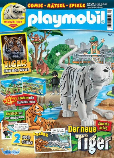 PlayMOBIL Blau, Magazin, Abo, cover