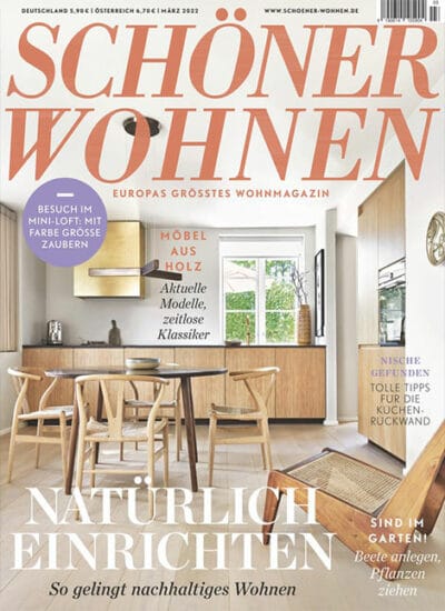Schöner Wohnen, magazin, cover, abo