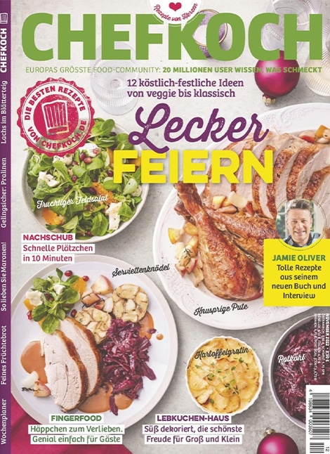 Chefkoch Magazin, Abo, Cover